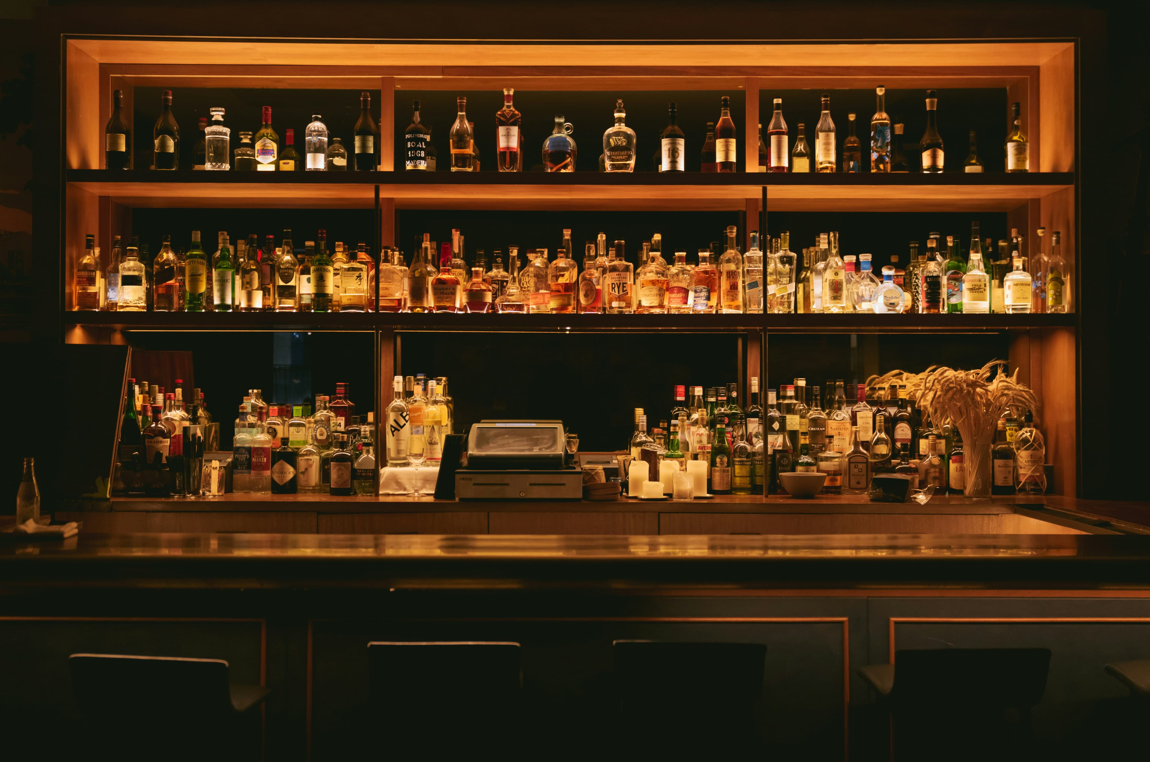 header image for the bar page